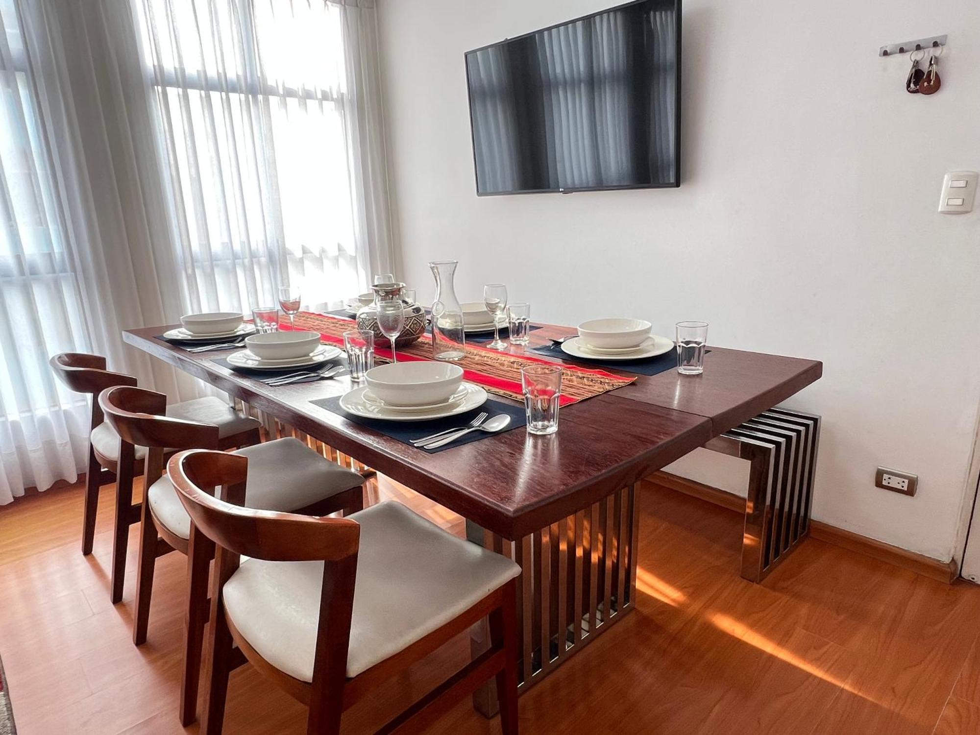Ferienwohnung Exclusivo Dpto Moderno En El Corazon De Lima Con Wifi Ultra Rapido Exterior foto