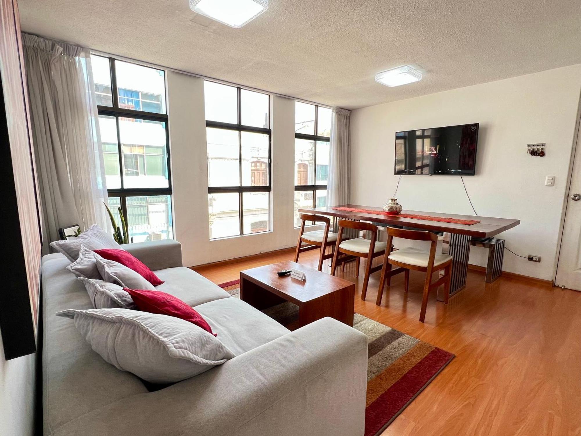 Ferienwohnung Exclusivo Dpto Moderno En El Corazon De Lima Con Wifi Ultra Rapido Exterior foto