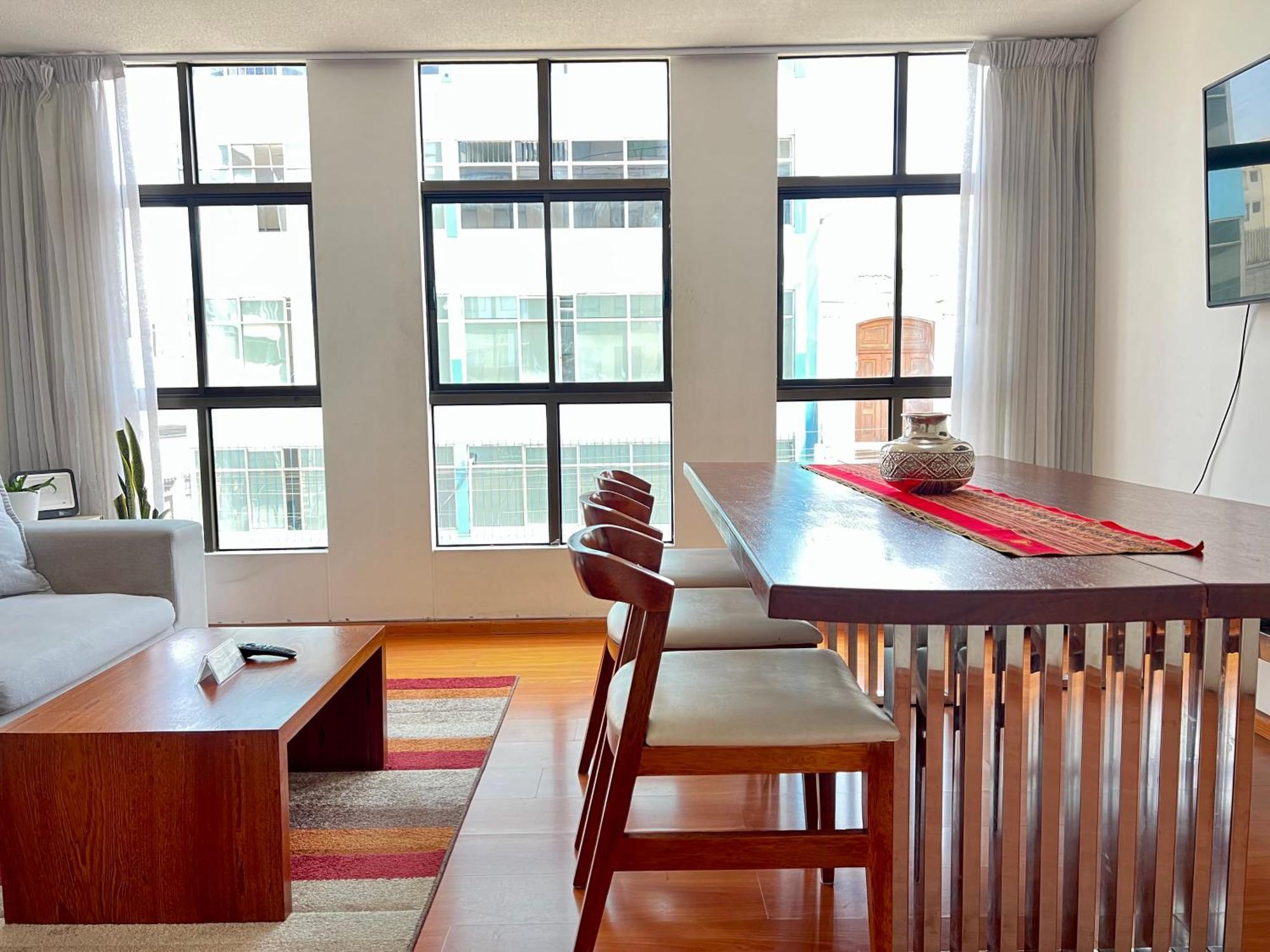 Ferienwohnung Exclusivo Dpto Moderno En El Corazon De Lima Con Wifi Ultra Rapido Exterior foto