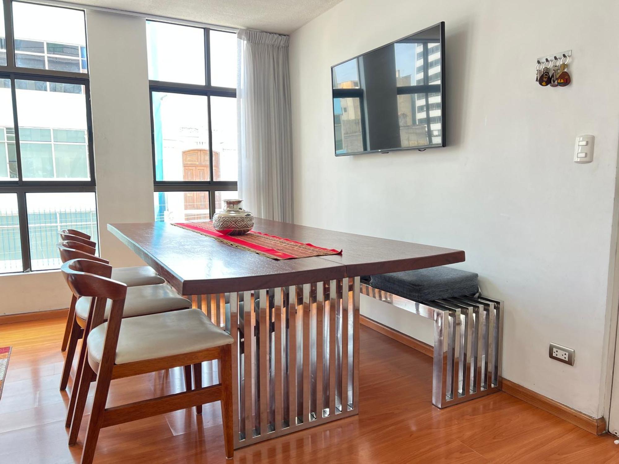 Ferienwohnung Exclusivo Dpto Moderno En El Corazon De Lima Con Wifi Ultra Rapido Exterior foto